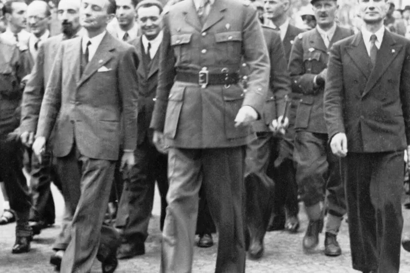 Document d'archive évoquant la mission de Leclerc en Indochine en 1945