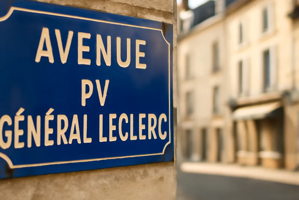Rues et places « Général Leclerc » : la toponymie d'une mémoire nationale